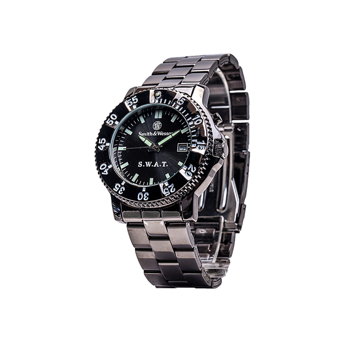 Smith & Wesson SWAT Watch w/ Metal Wristband