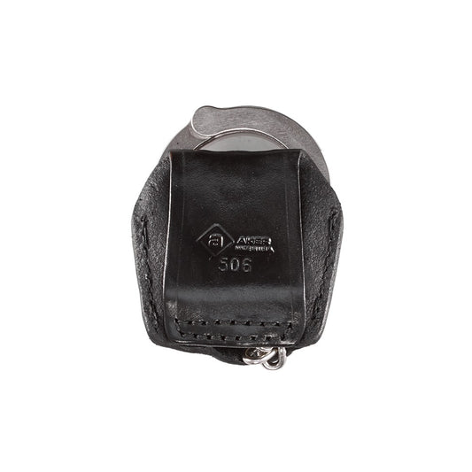 AKER LEATHER Open Top Chain Handcuff Case