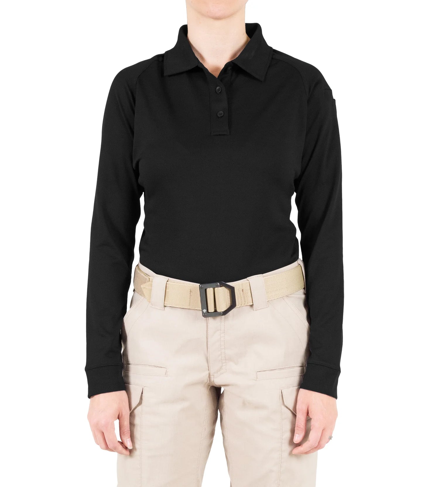 WOMEN'S FIRST TACTICAL PERFORMANCE L/S POLO